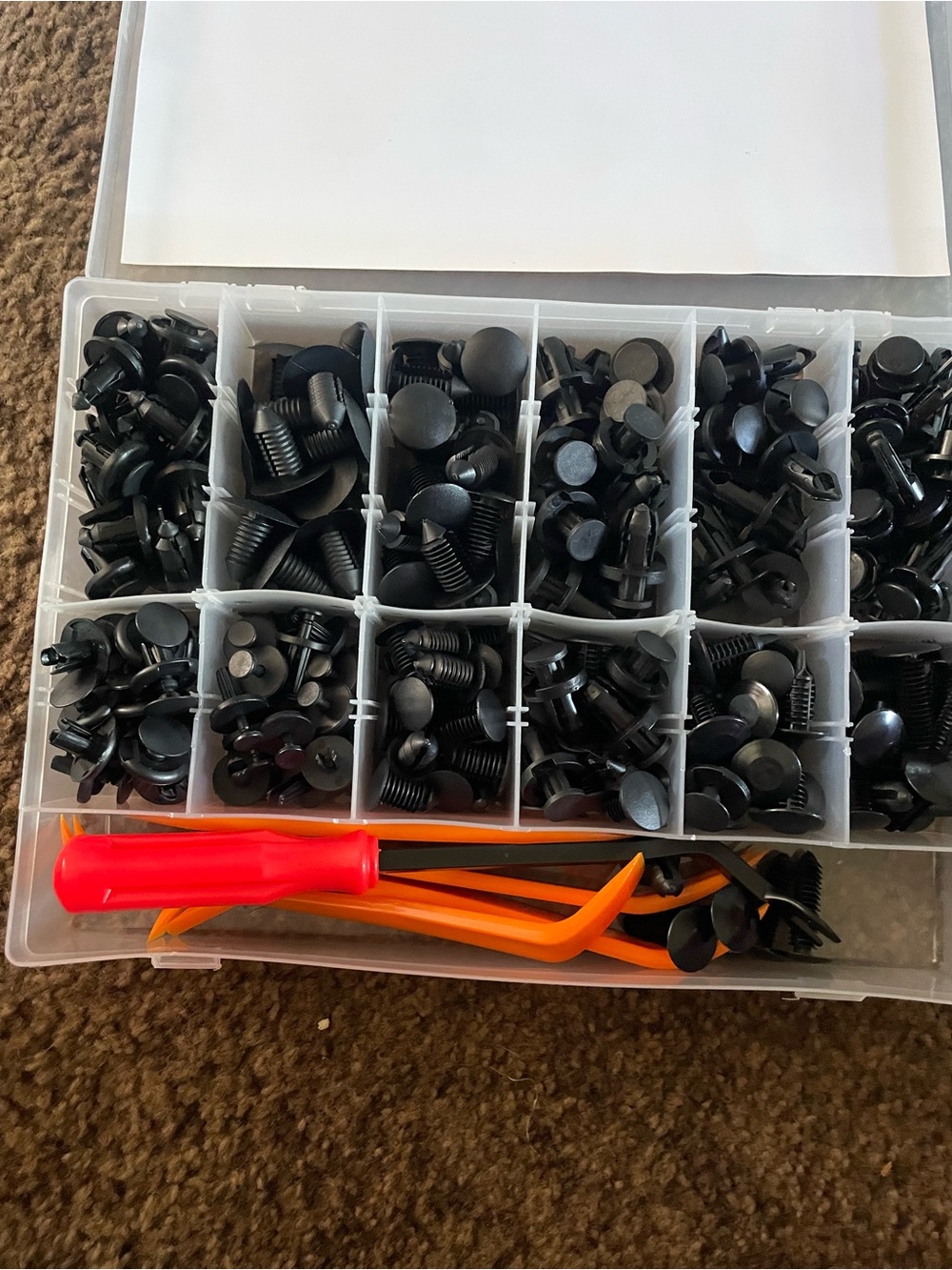 240 Retainer Clips + Fastener Remover Kit - - Picture 2 of 2